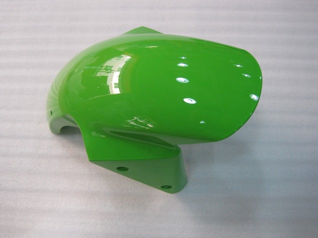 2003-2004 Kawasaki ZX6R Motorcycle Fairings - Green Black Elf Bridgestone UK