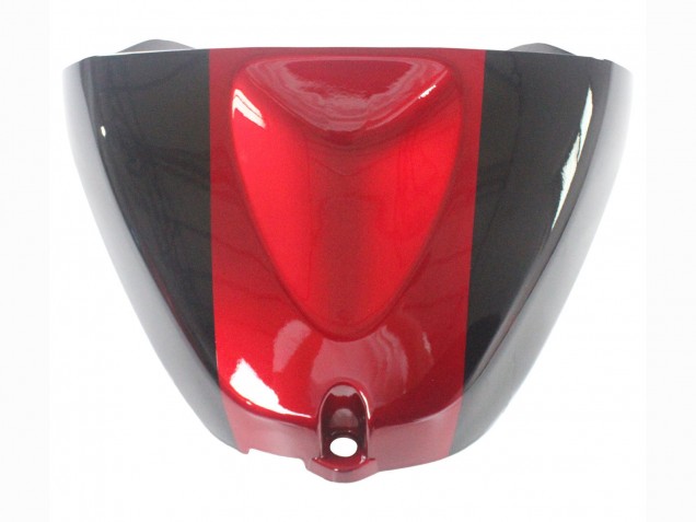 2005-2006 Kawasaki ZX6R Motorcycle Fairing - Red Glossy Black UK