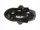 2005-2006 Kawasaki ZX6R Motorcycle Fairing - Glossy Black Green Flame UK