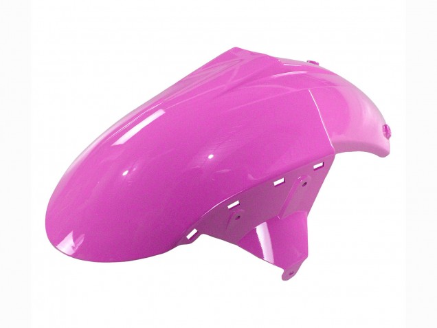 2007-2008 Kawasaki ZX6R Motorcycle Fairings - Black Pink Ninja UK