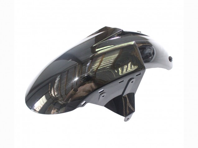 2007-2008 Kawasaki ZX6R Motorcycle Fairings - Black Silver Red Ninja UK