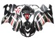 2007-2008 Kawasaki ZX6R Motorcycle Fairings - Black Silver Red Ninja UK