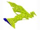 2019-2022 Kawasaki ZX6R Motorcycle Fairings - Blue Yellow UK