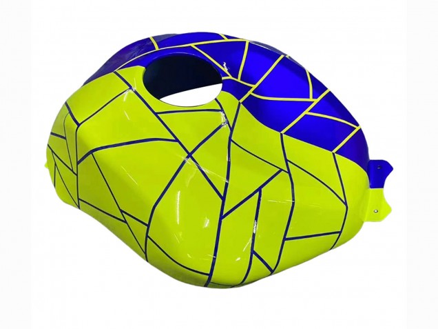 2019-2022 Kawasaki ZX6R Motorcycle Fairings - Blue Yellow UK