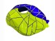 2019-2022 Kawasaki ZX6R Motorcycle Fairings - Blue Yellow UK