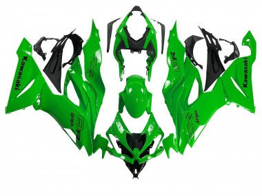Custom 2019-2022 Kawasaki ZX6R Motorcycle Fairings - Green UK