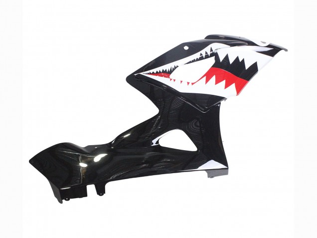 2005-2006 Suzuki GSXR 1000 Motorcycle Fairings - Glossy Black Red White Shark UK