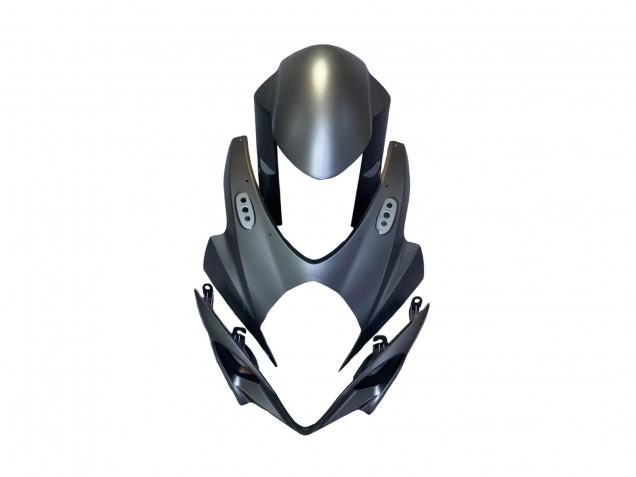 2007-2008 Suzuki GSXR 1000 Motorcycle Fairings - Matte Black Gold Decal UK