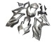 2007-2008 Suzuki GSXR 1000 Motorcycle Fairings - Grey UK