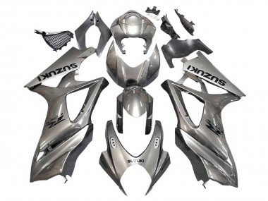 Custom 2007-2008 Suzuki GSXR 1000 Motorcycle Fairings - Grey UK