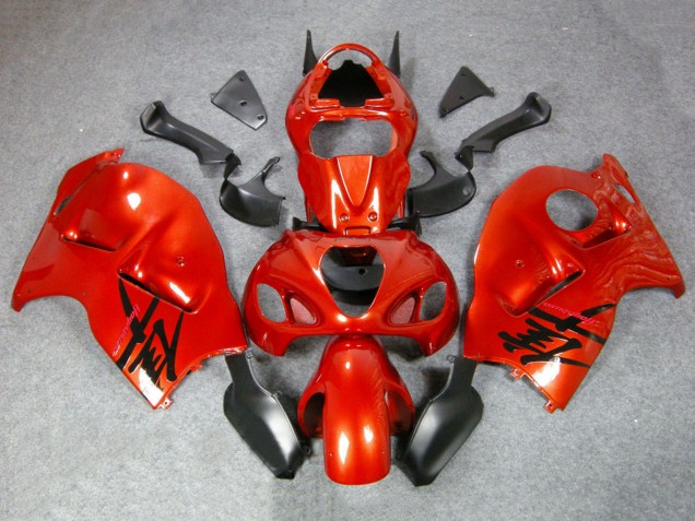 1996-2007 Suzuki GSXR 1300 Hayabusa Motorcycle Fairings - Orange Red UK