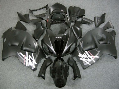 Custom 1996-2007 Suzuki GSXR 1300 Hayabusa Motorcycle Fairings - Matte Black Hayabusa UK