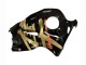 1996-2007 Suzuki GSXR 1300 Hayabusa Motorcycle Fairings - Glossy Black Gold Hayabusa UK