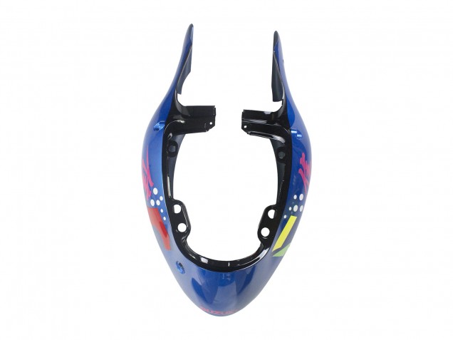 1996-2007 Suzuki GSXR 1300 Hayabusa Motorcycle Fairings - Blue Green Shark 46 UK