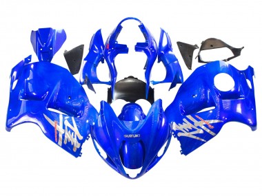 Custom 1996-2007 Suzuki GSXR 1300 Hayabusa Motorcycle Fairings - Blue Hayabusa UK