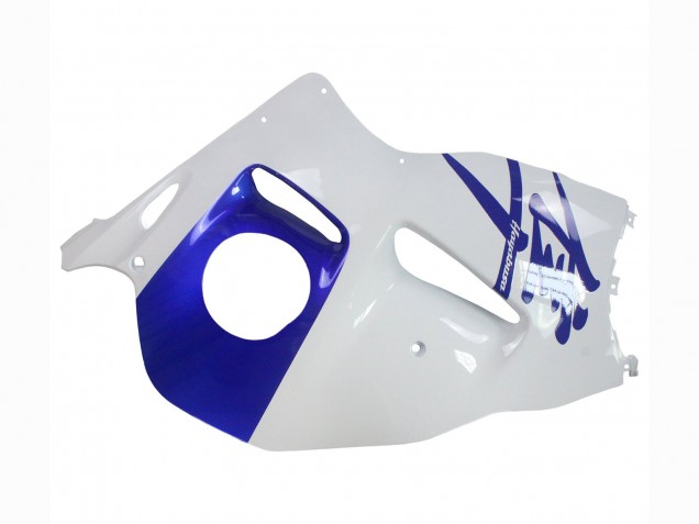 1996-2007 Suzuki GSXR 1300 Hayabusa Motorcycle Fairings - White Blue Hayabusa UK