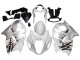 1996-2007 Suzuki GSXR 1300 Hayabusa Motorcycle Fairings - White Silver Hayabusa UK