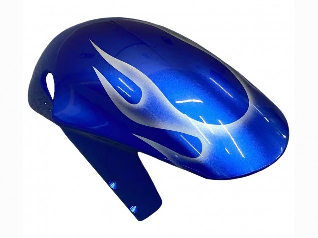 2001-2003 Suzuki GSXR 600 / GSXR 750 Motorcycle Fairings - Blue with White Flame UK
