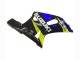 2001-2003 Suzuki GSXR 600 / GSXR 750 Motorcycle Fairings - Blue Yellow Glossy Black UK