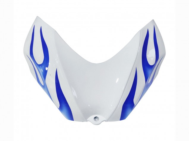 2006-2007 Suzuki GSXR 600 / GSXR 750 Motorcycle Fairings - White Blue Flame UK