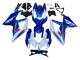 2008-2010 Suzuki GSXR 600 / GSXR 750 Motorcycle Fairing Kits - Blue White Red UK