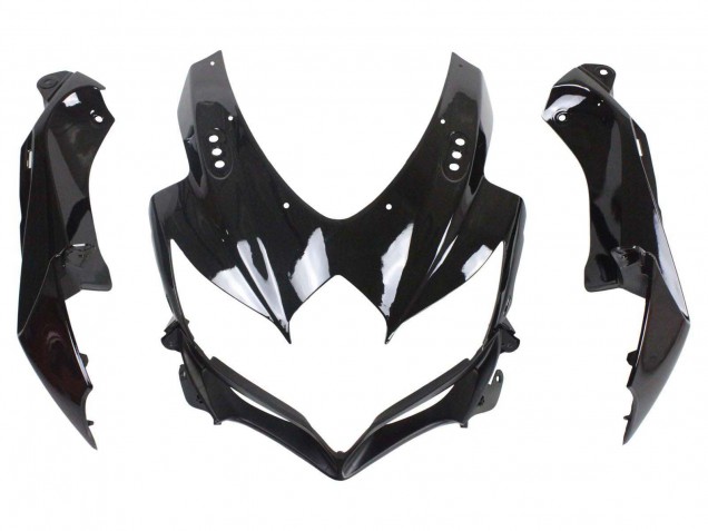 2008-2010 Suzuki GSXR 600 / GSXR 750 Motorcycle Fairings - Glossy Black Blue UK
