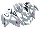 2008-2010 Suzuki GSXR 600 / GSXR 750 Motorcycle Fairings - Glossy Grey UK