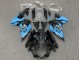 2011-2024 Suzuki GSXR 600 / GSXR 750 Motorcycle Fairings - Glossy Black Light Blue UK