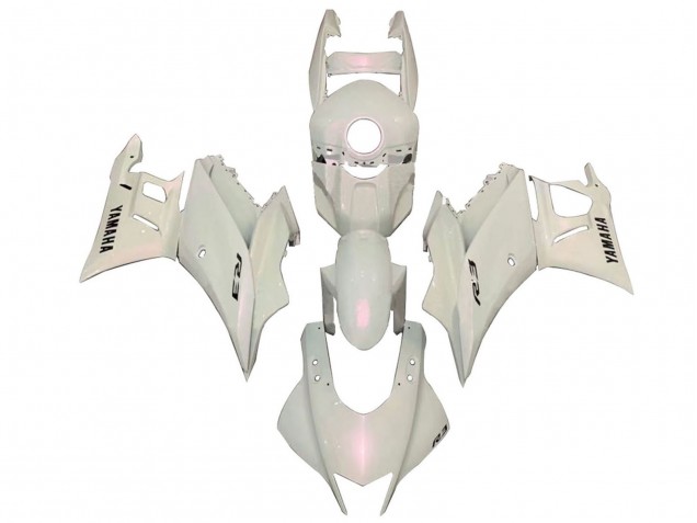2019-2021 Yamaha YZF R3/R25 Motorcycle Fairings - White UK