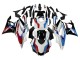 2019-2021 Yamaha YZF R3/R25 Motorcycle Fairings - White Blue Red Glossy Black UK
