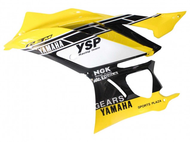 2019-2021 Yamaha YZF R3/R25 Motorcycle Fairings - Yellow White Black Stripe UK