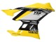 2019-2021 Yamaha YZF R3/R25 Motorcycle Fairings - Yellow White Black Stripe UK
