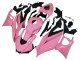 2022-2024 Yamaha YZF R3/R25 Motorcycle Fairing - Pink Black UK
