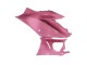 2022-2024 Yamaha YZF R3/R25 Motorcycle Fairing - Pink Black UK