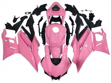 Custom 2022-2024 Yamaha YZF R3/R25 Motorcycle Fairing - Pink Black UK