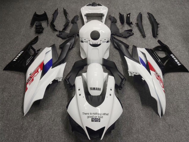 2022-2024 Yamaha YZF R3/R25 Motorcycle Fairings - White Red Blue Black 1919 UK