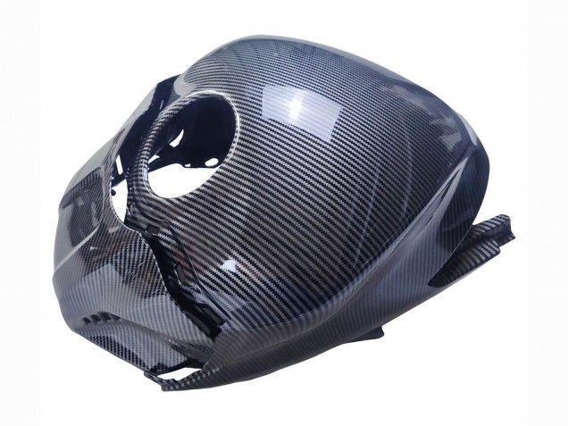 2022-2024 Yamaha YZF R3/R25 Motorcycle Fairings - Black Carbon Fiber Style Gold Red ABBOT UK