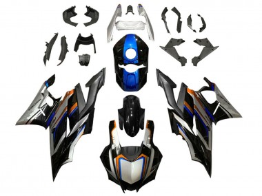 Custom 2022-2024 Yamaha YZF R3/R25 Motorcycle Fairings - Silver Blue Orange Black UK