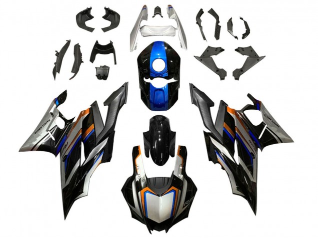 2022-2024 Yamaha YZF R3/R25 Motorcycle Fairings - Silver Blue Orange Black UK