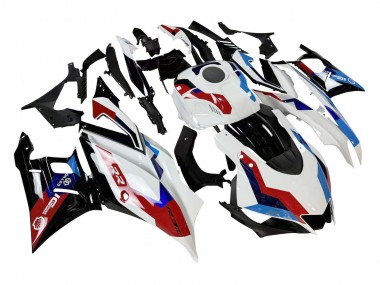 Custom 2022-2024 Yamaha YZF R3/R25 Motorcycle Fairings - White Blue Red Black UK