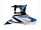 2022-2024 Yamaha YZF R3/R25 Motorcycle Fairings - White Blue Red Black UK