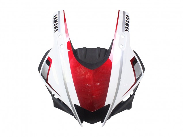 2022-2024 Yamaha YZF R3/R25 Motorcycle Fairings - White Red Black Yamalube UK