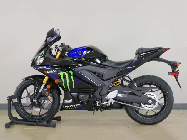 2022-2024 Yamaha YZF R3/R25 Motorcycle Fairings - Blue Green Black Monster Yamalube ENEOS UK