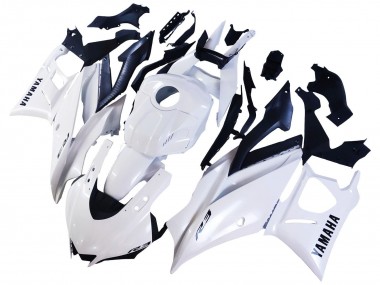 Custom 2022-2024 Yamaha YZF R3/R25 Motorcycle Fairings - White UK