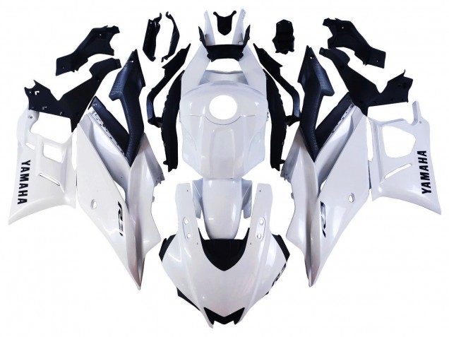 2022-2024 Yamaha YZF R3/R25 Motorcycle Fairings - White UK