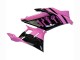 2022-2024 Yamaha YZF R3/R25 Motorcycle Fairings - Pink Glossy Black Monster UK