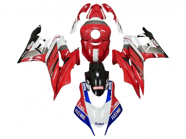 2022-2024 Yamaha YZF R3/R25 Motorcycle Fairings - White Red Blue Black Motul Flex Box Givi Unubat UK
