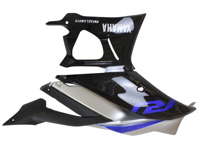 2022-2024 Yamaha YZF R3/R25 Motorcycle Fairings - Silver Blue Glossy Black UK