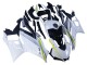 2022-2024 Yamaha YZF R3/R25 Motorcycle Fairings - White Yellow Black UK