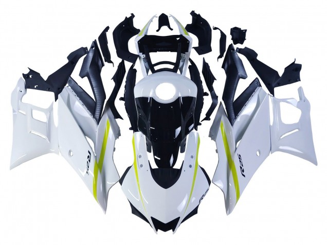 2022-2024 Yamaha YZF R3/R25 Motorcycle Fairings - White Yellow Black UK